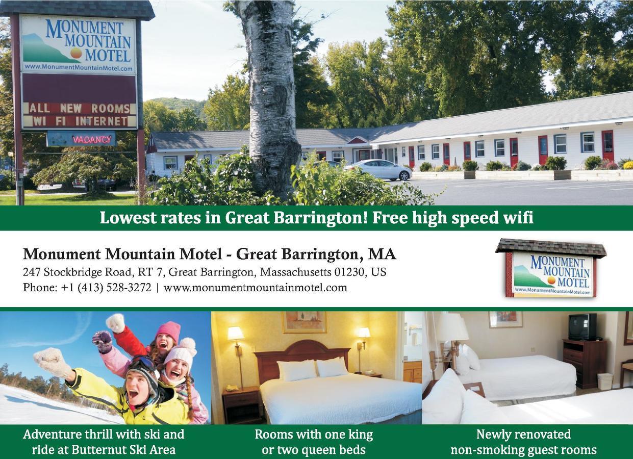 Monument Mountain Motel Great Barrington Exteriör bild